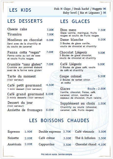 Heaven - Menu Image 3